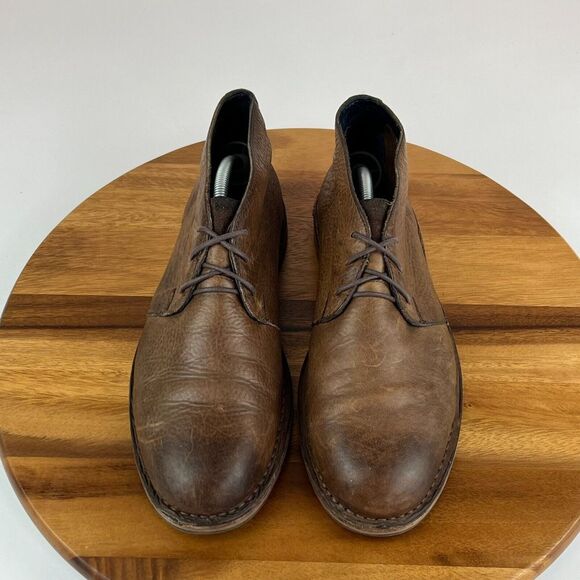 Mens Cole Haan Glenn Brown Leather Dress Chukka Ankle Boots Size‎ 10 M GUC main image 6